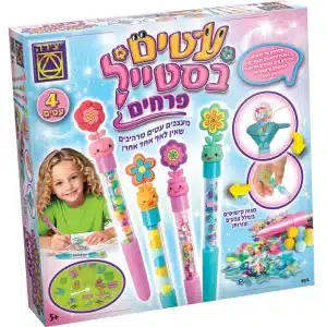 עטים בסטייל פרחים